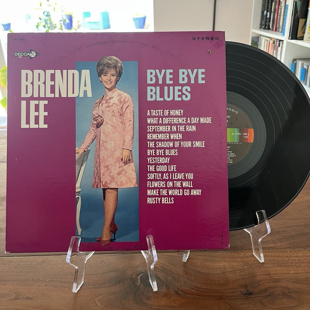 Brenda Lee Bye Bye Blues Vinyl LP 1966 Decca DL 74755